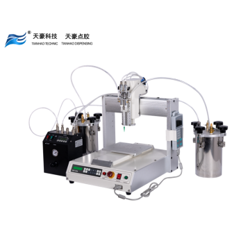epoxy resin ab glue dispensing robot for two component mixing dispensing